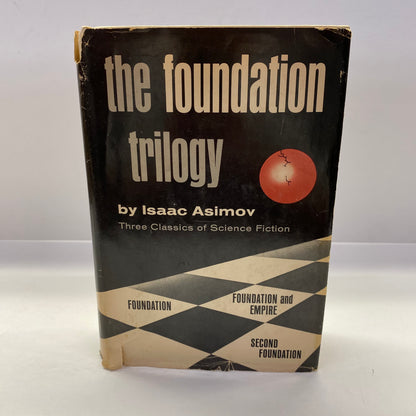 The Foundation Trilogy - Isaac Asimov - Early Book Club Edition - 1951