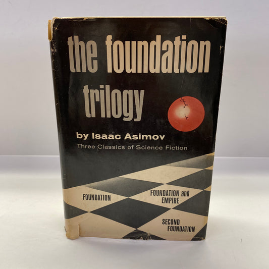 The Foundation Trilogy - Isaac Asimov - Early Book Club Edition - 1951