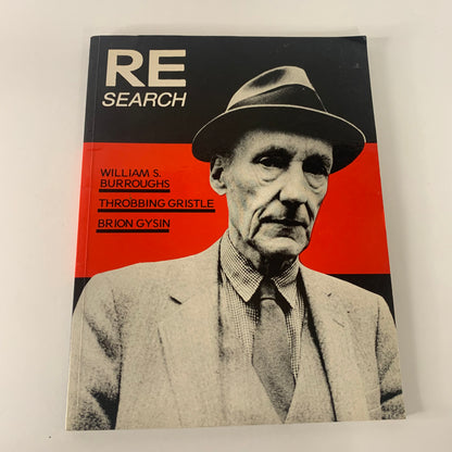 RE Search - William Burroughs, Throbbing Gristle, Brion Gysin - 1982