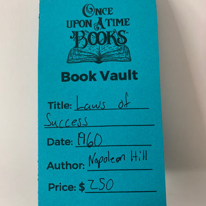 Laws of Success - Napoleon Hill - 1960