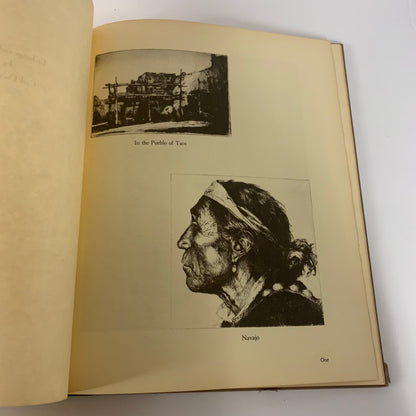 The Great Southwest Etchings - Carl Oscar Borg - Signed - 1936