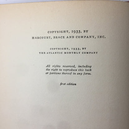 Flush - Virginia Woolf - 1st Edition - 1933