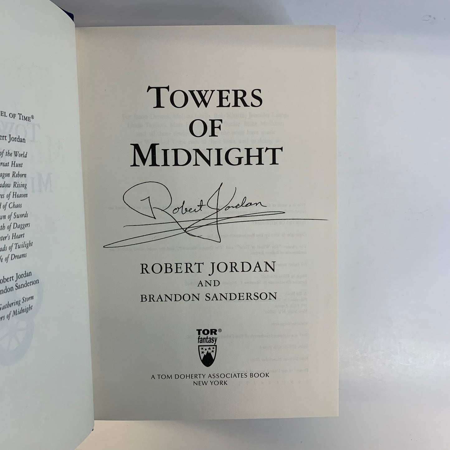 Towers of Midnight - Robert Jordan and Brandon Sanderson - 1st Edition - 2010