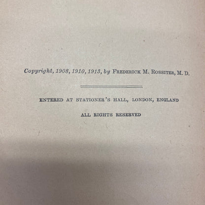 The Practical Guide to Health - Frederick M. Rossiter - 1913