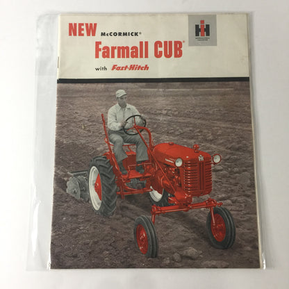 New McCormick Farmall Cub w/ Fast-Hitch - Various - 1954