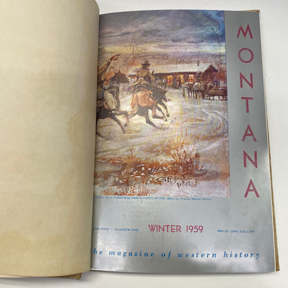 Montana: The Magazine of Western History - Various - 1959