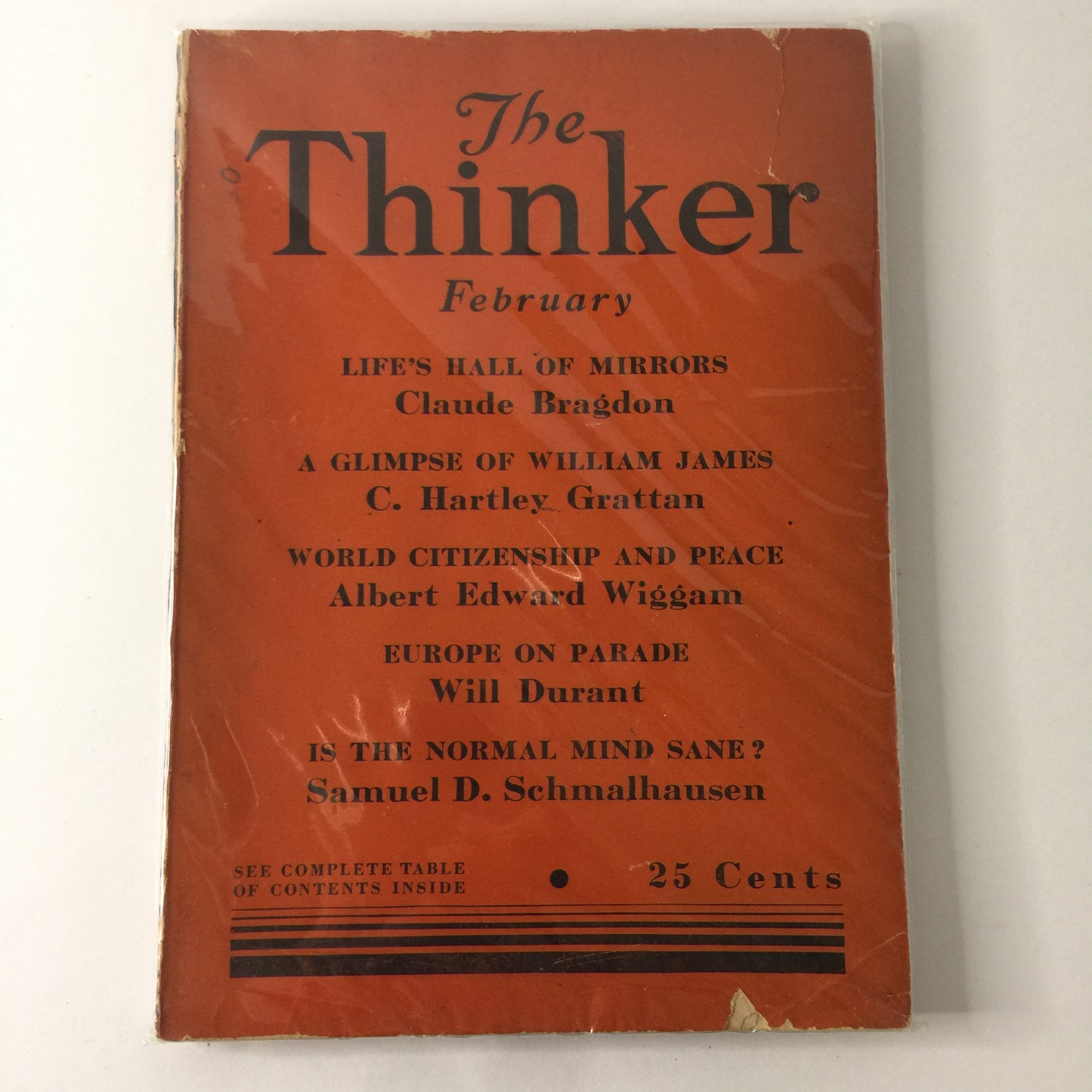 The Thinker - Various - Vol. 3 No. 2 - Feb. 1931