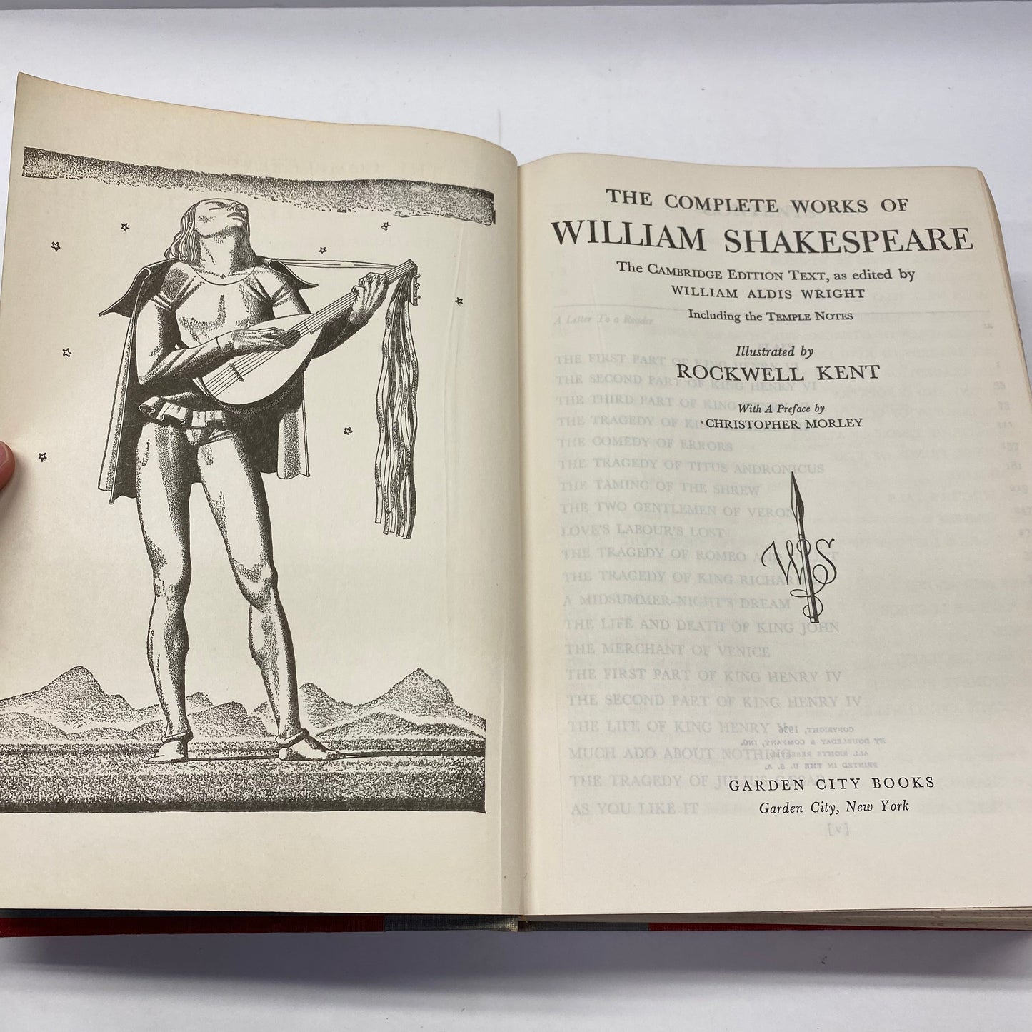 The Complete Works of William Shakespeare - William Shakespeare and Rockwell Kent - 1936