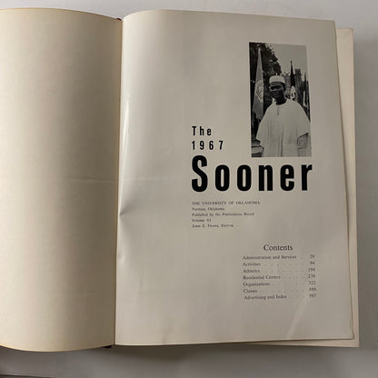 Sooner Yearbook - Vol 63 - University of Oklahoma - 1967