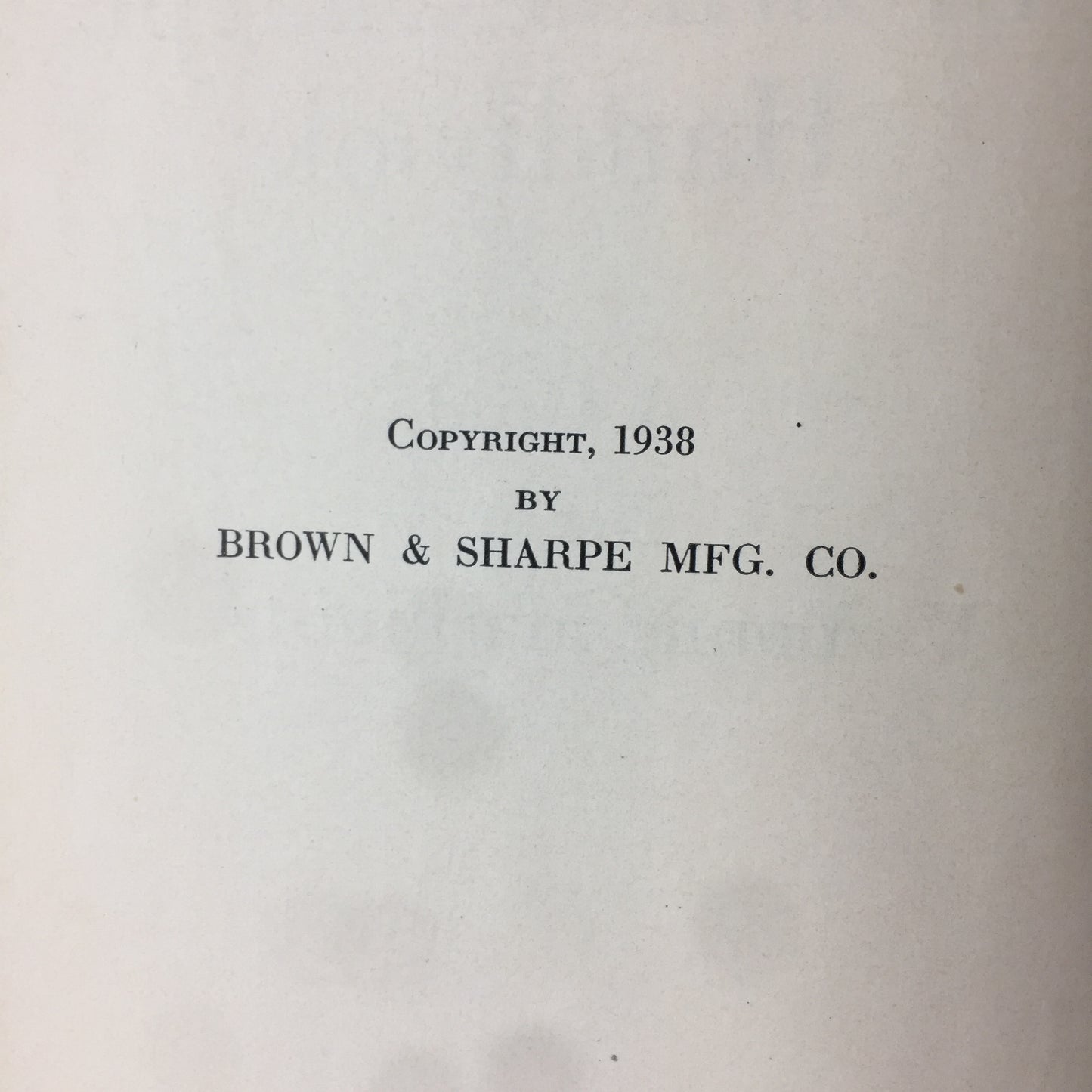 The Brown and Sharpe Handbook - Various - 1941