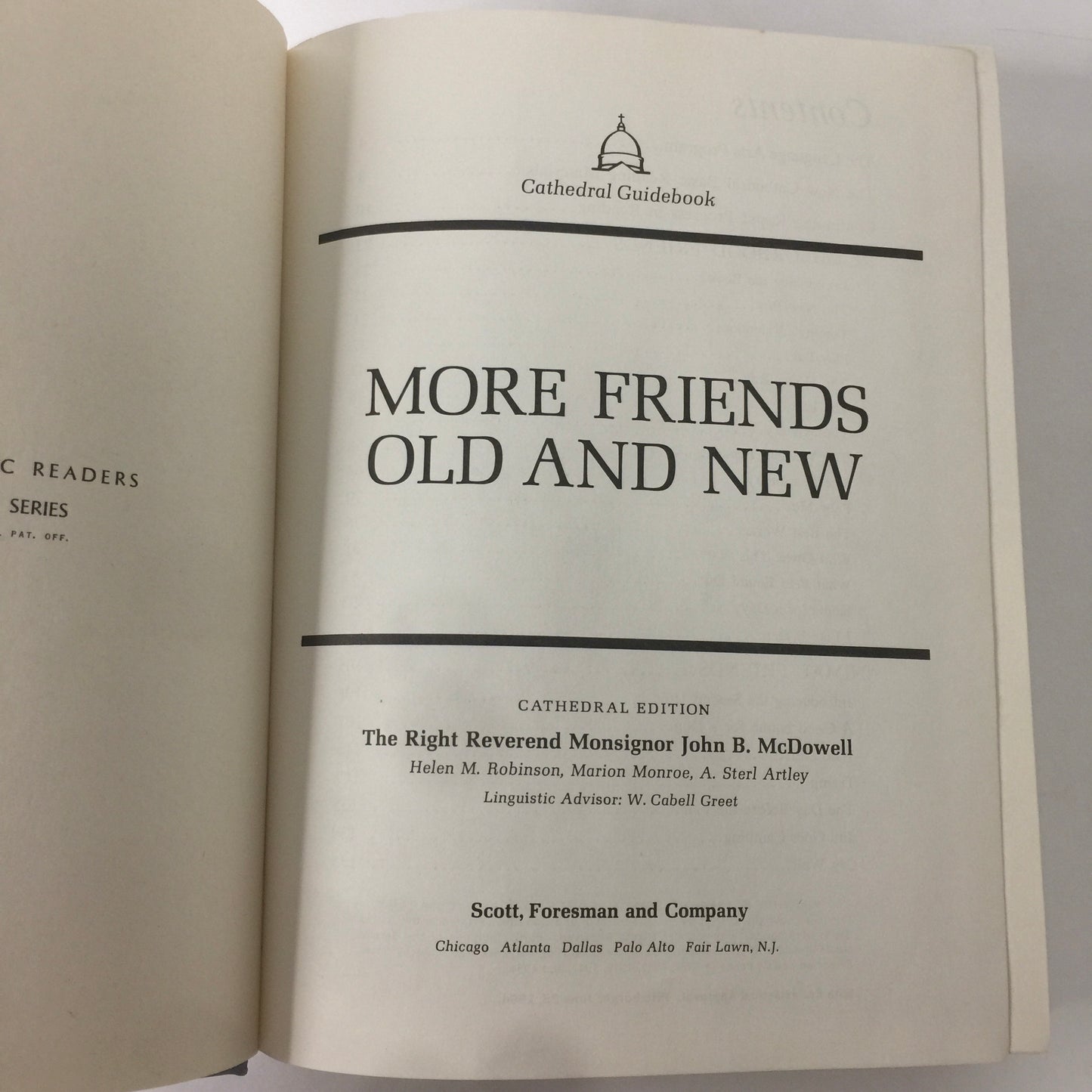 More Friends Old and New - Monsignor John B. McDowell - 1964