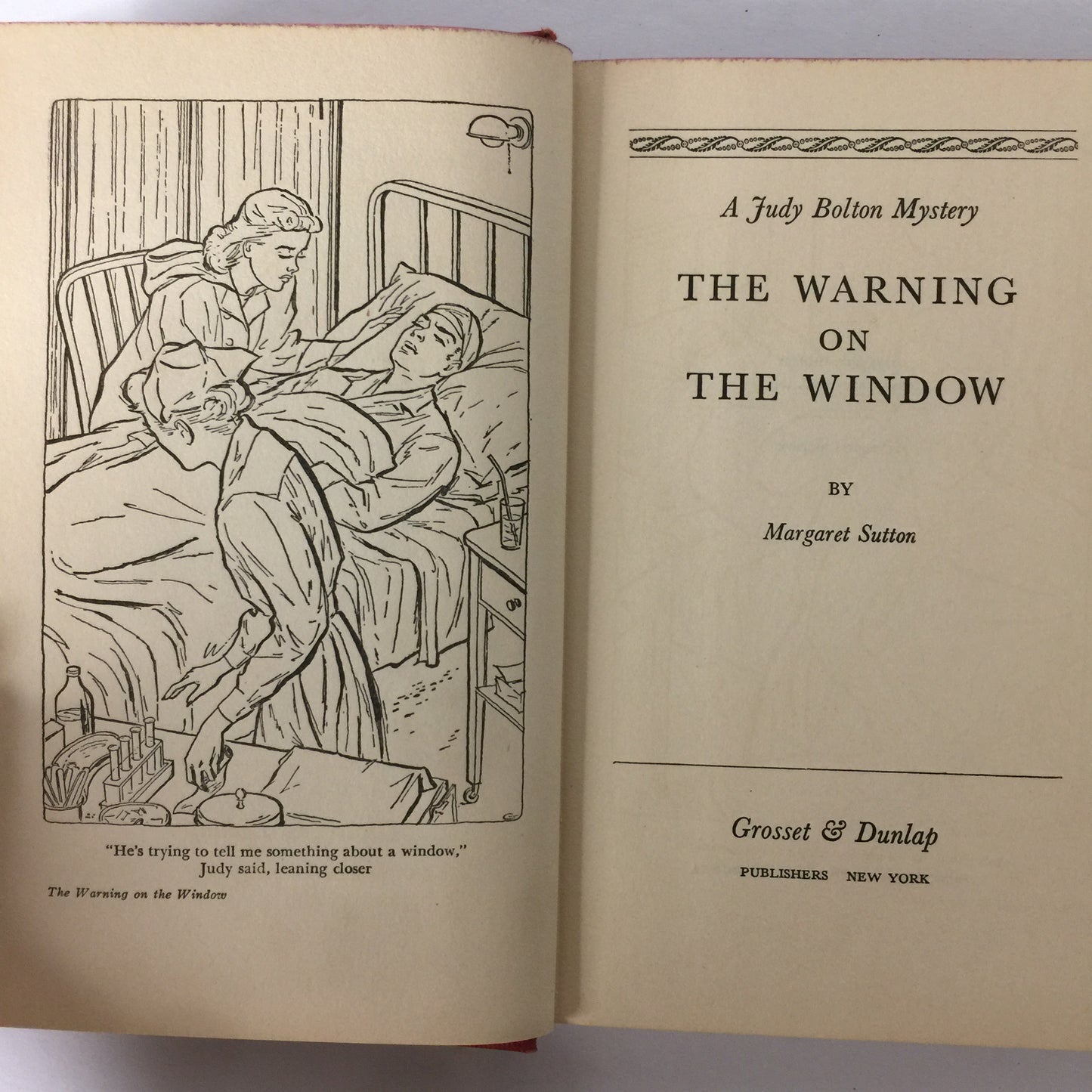 The Warning on the Window - Margaret Sutton - First Edition - 1949