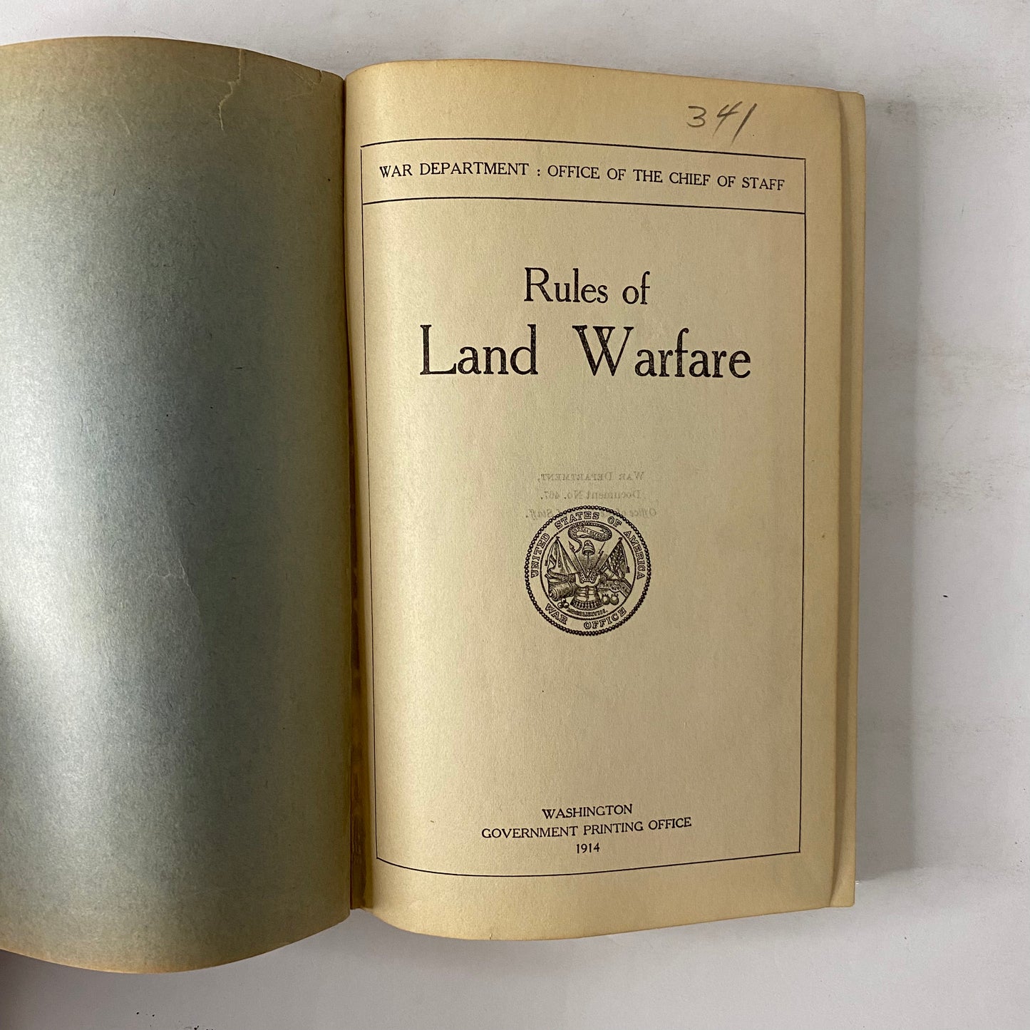 Rules of Land Warfare - Various - 1914