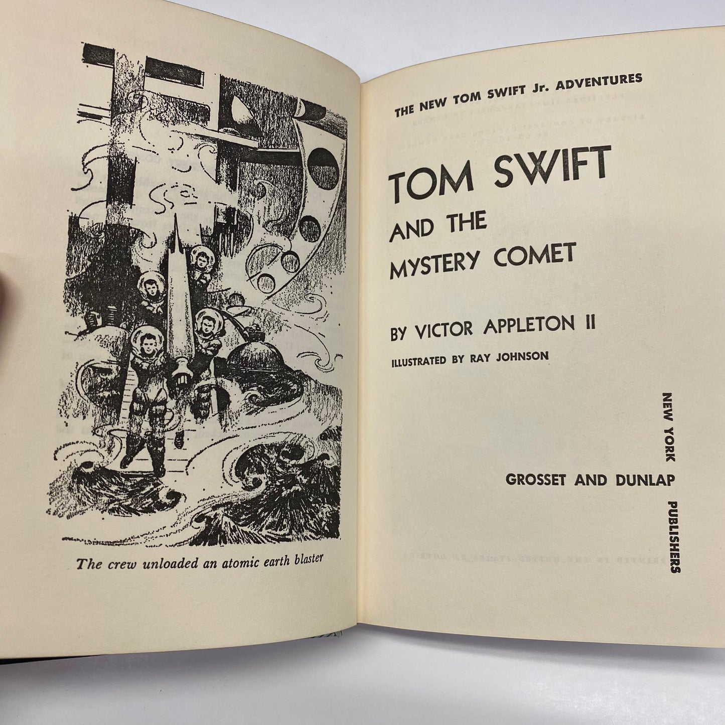 Tom Swift and The Mystery Comet - Victor Appleton II - 1st Edition - 1966