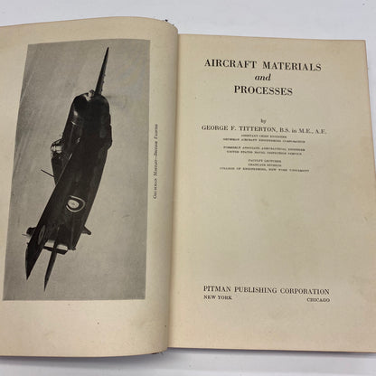 Aircraft Materials and Processes - George F. Titterton - 1941