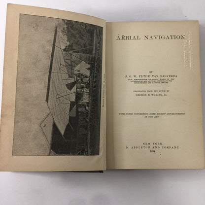 Aërial Navigation - J. G. W. Fijnje Van Salverda - 1894