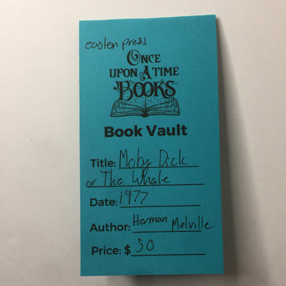 Moby Dick or The Whale - Herman Melville - Easton Press - Collectors Edition - 1977