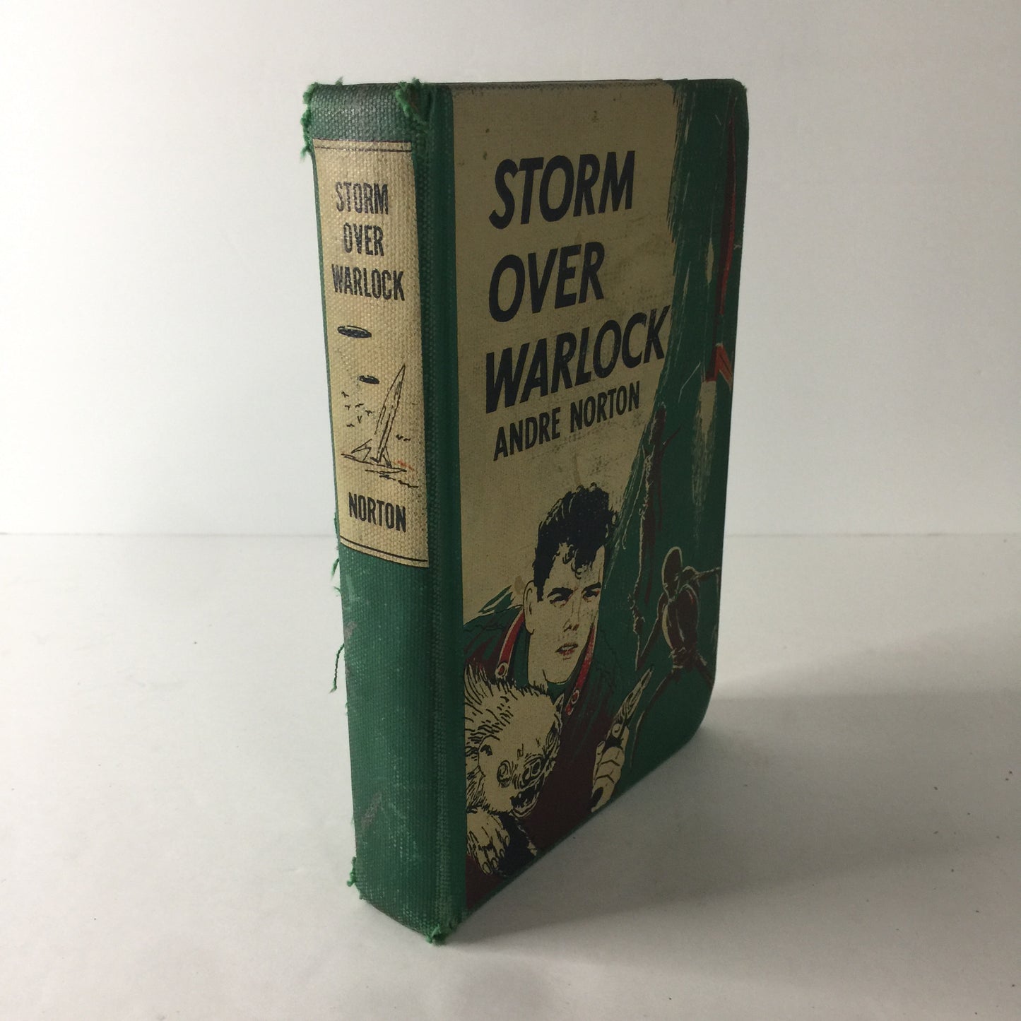 Storm Over Warlock - Andre Norton - 1st Edition - Library Rebinding - 1960