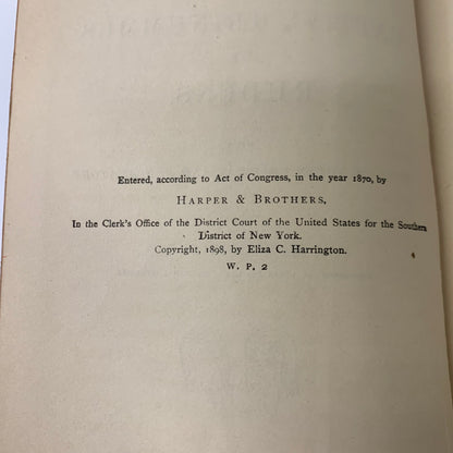 Captivi, Trinummus, et Rudens - C. S. Harrington - 1898