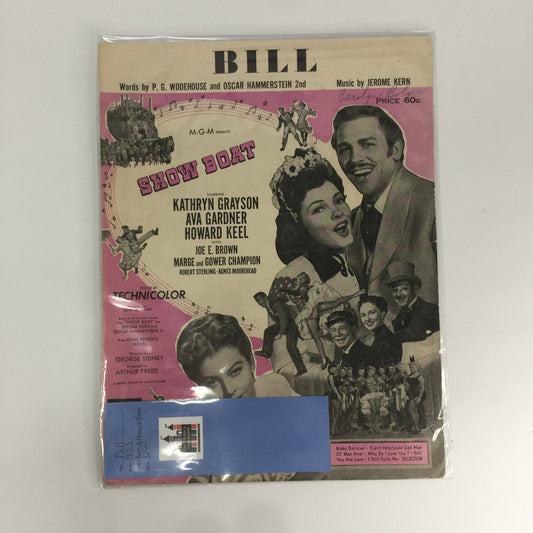 Bill - Kern and Hammerstein - 1933