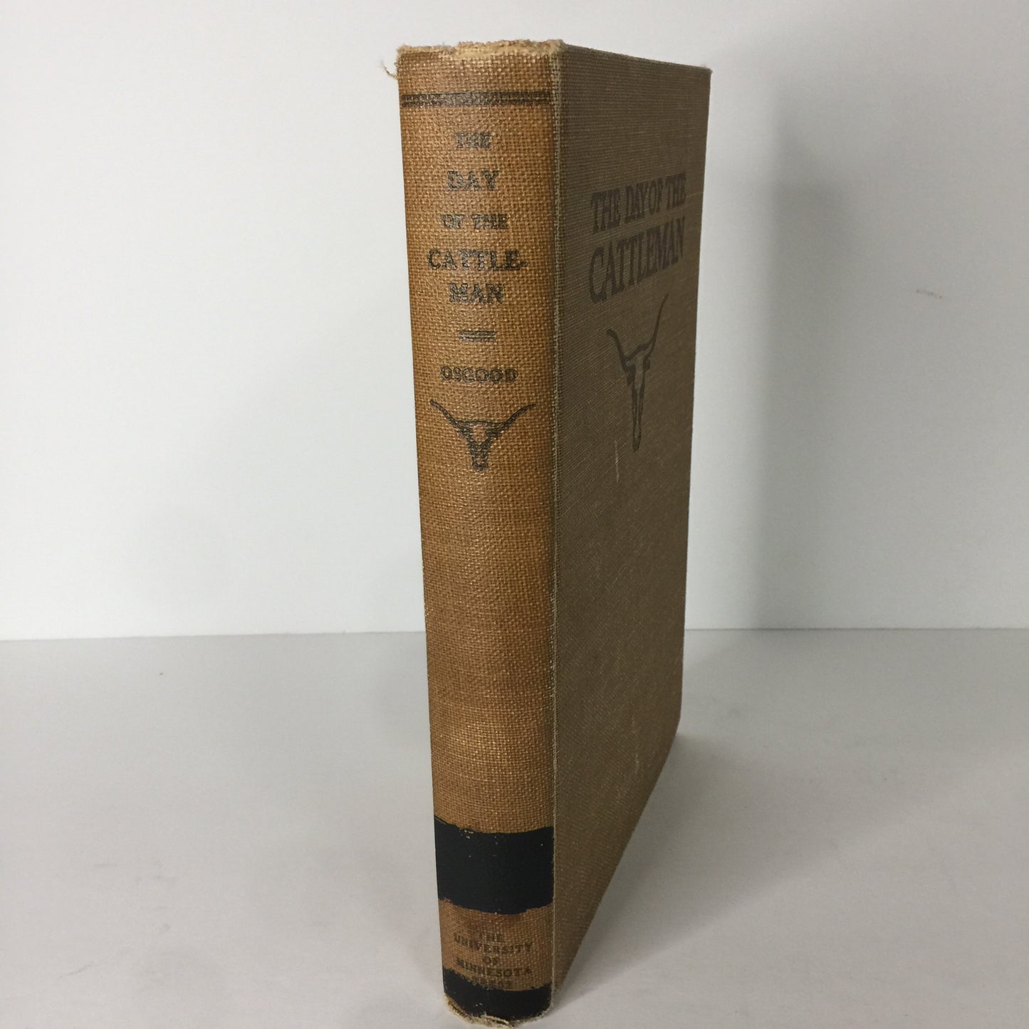 The Day of The Cattleman - Ernest S. Osgood - 1st Edition - 1929