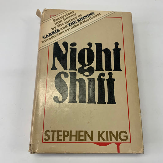 Night Shift - Stephen King - Book Club Edition- 1978