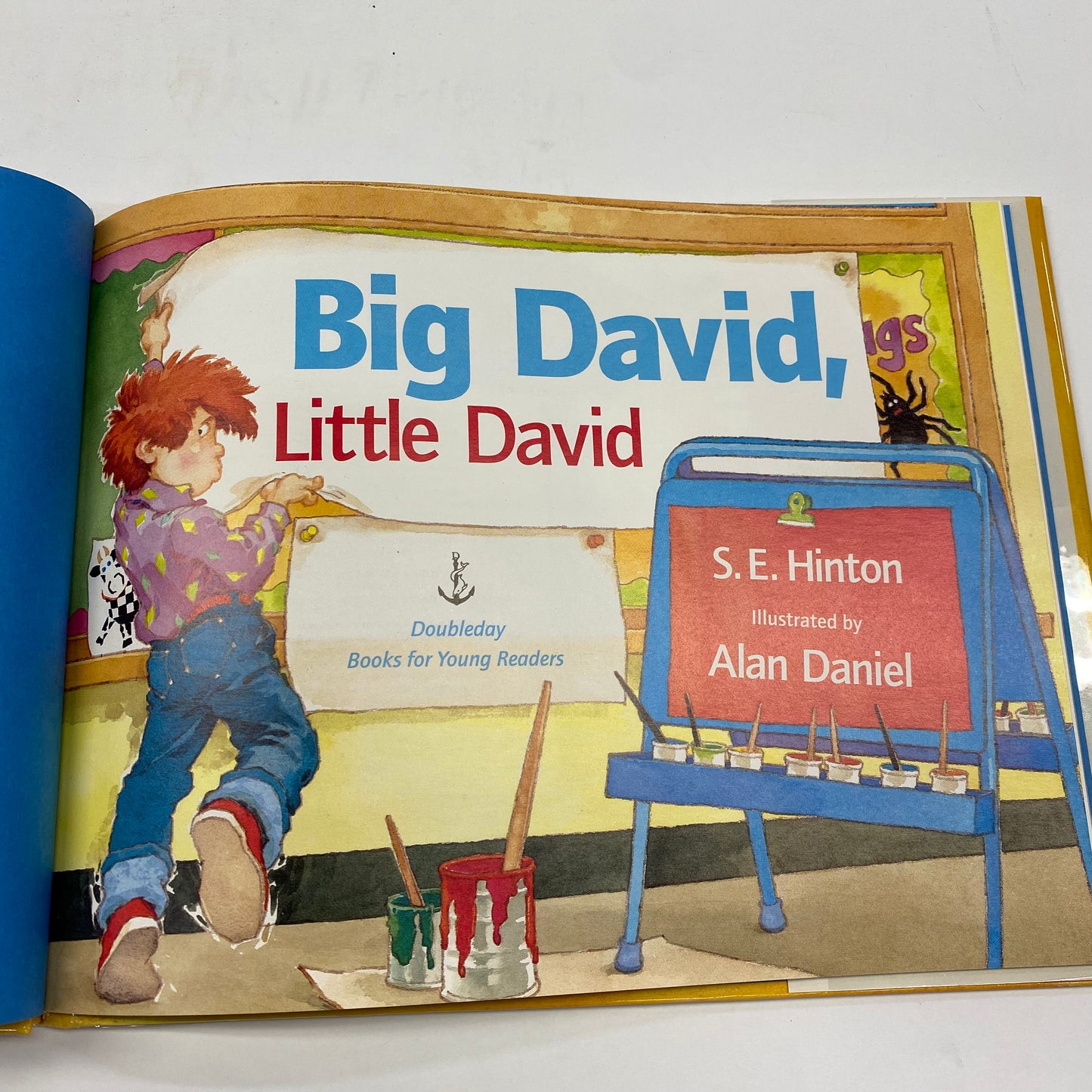 Big David, Little David - S. E. Hinton - Signed - 1995