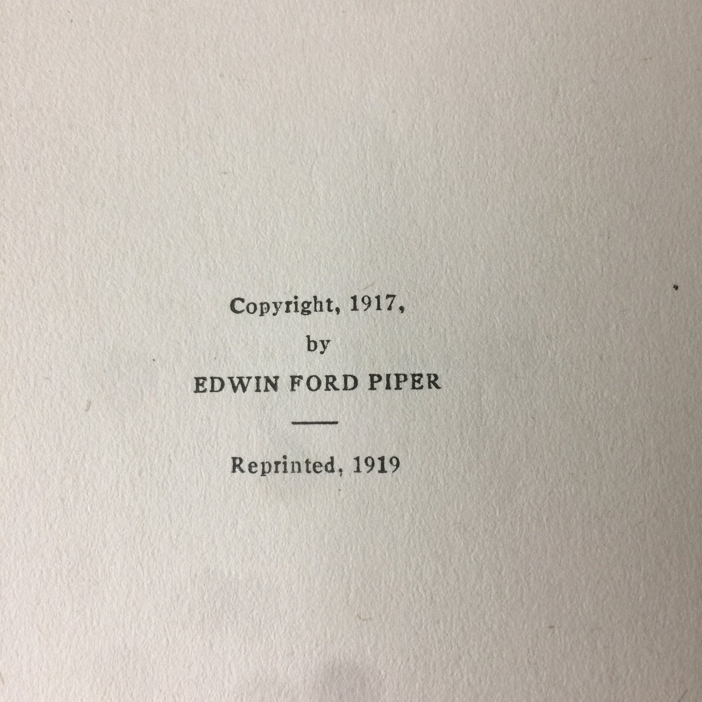 Barbed Wire and Other Poems - Edwin Ford Piper - 1st Edition - Signed - 1919