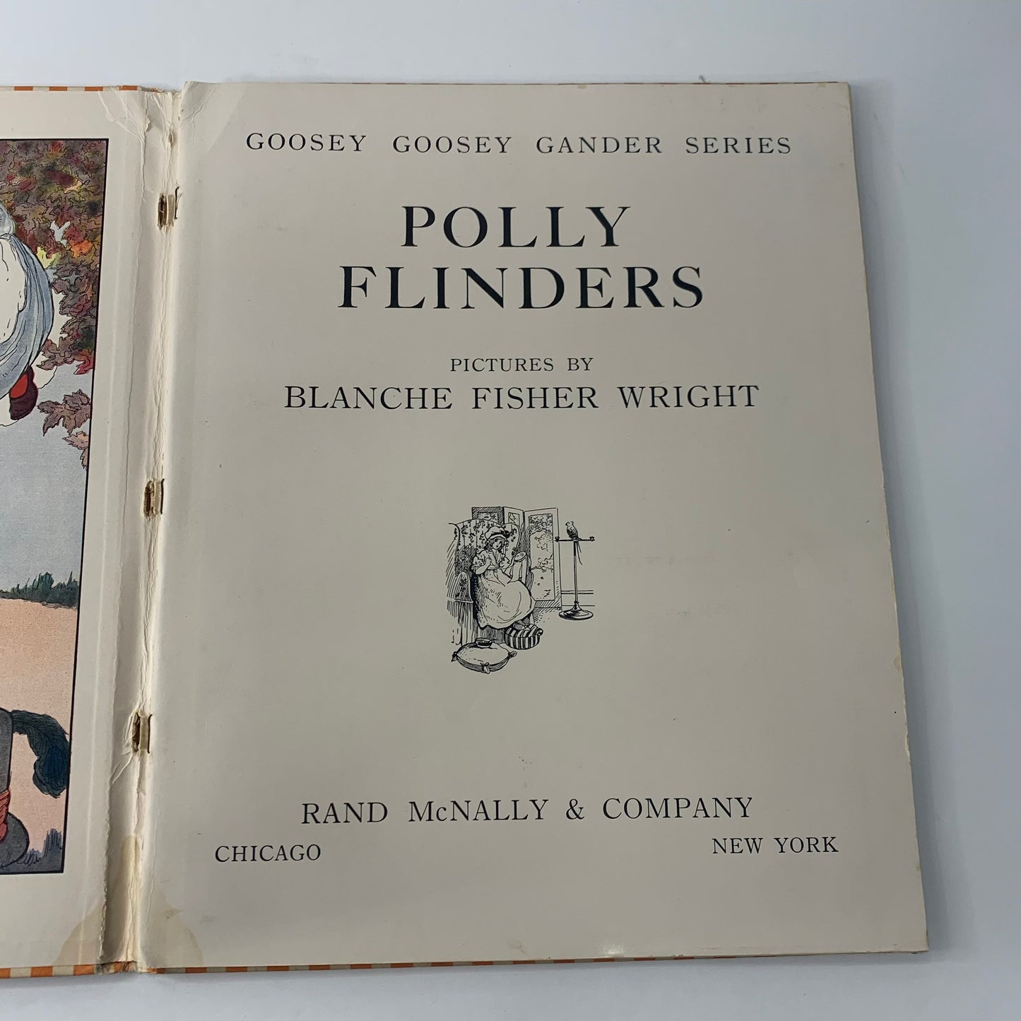 Polly Flinders - Illustrated by Blanche Fisher Wright - 1919