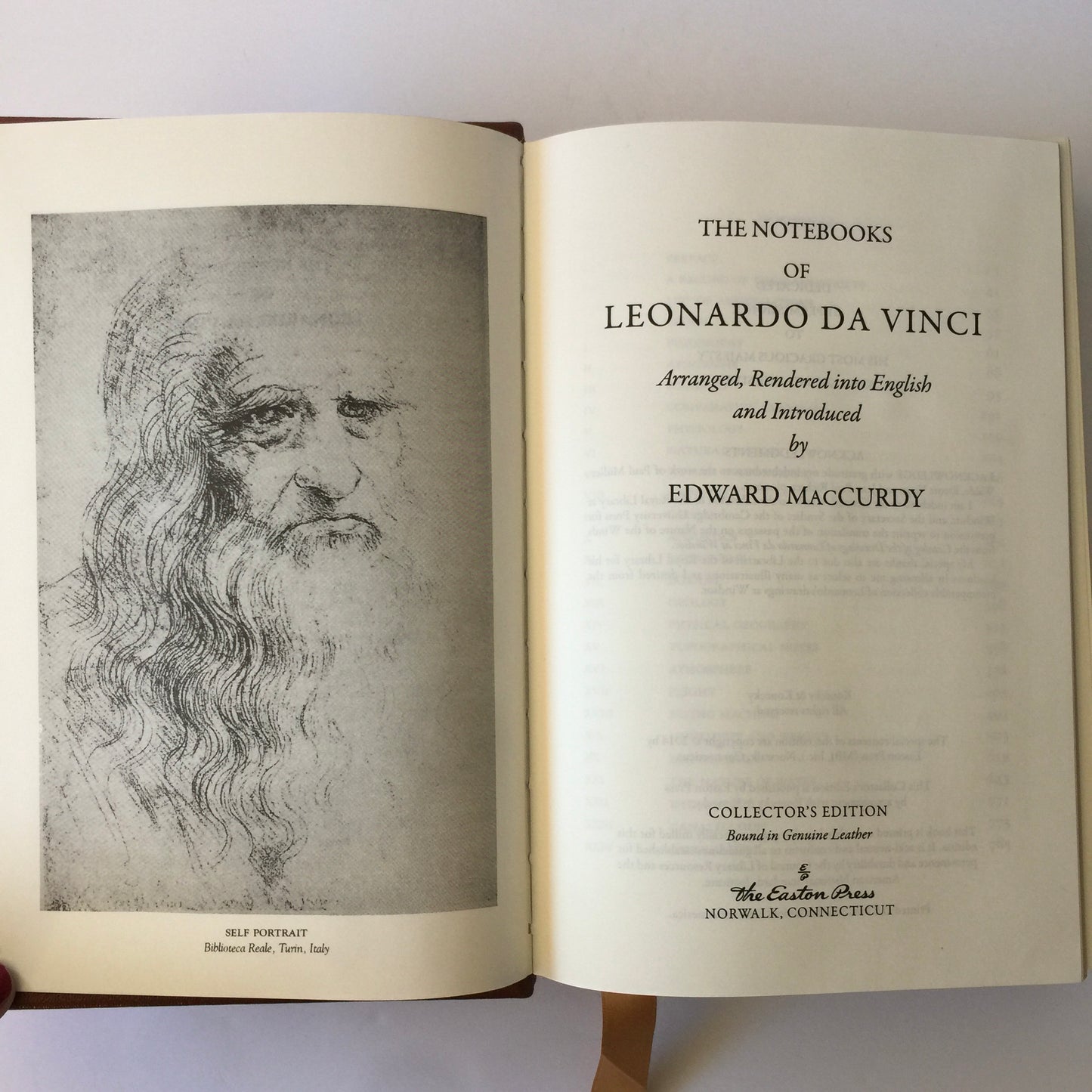 The Notebooks of Leonardo Da Vinci - Edward MacCurdy - The Easton Press - 2014