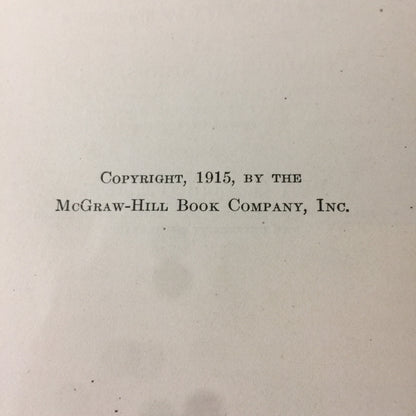 The Gasoline Automobile - Hobbs and Elliott - 1st Edition - 1915