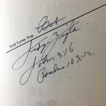 Timid Salesmen Have Skinny Kids - Judge Ziglar - Inscribed 1st Edition - 1978