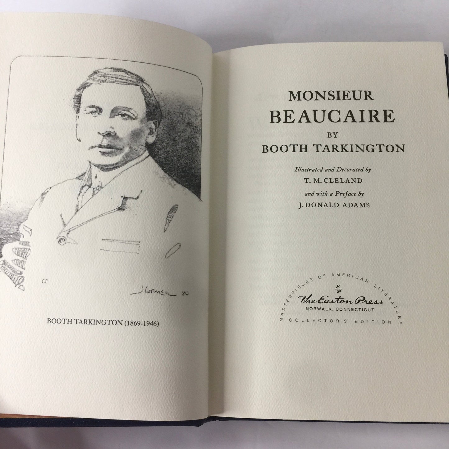 Monsieur Beaucaire - Booth Tarkington - Easton Press - 1981