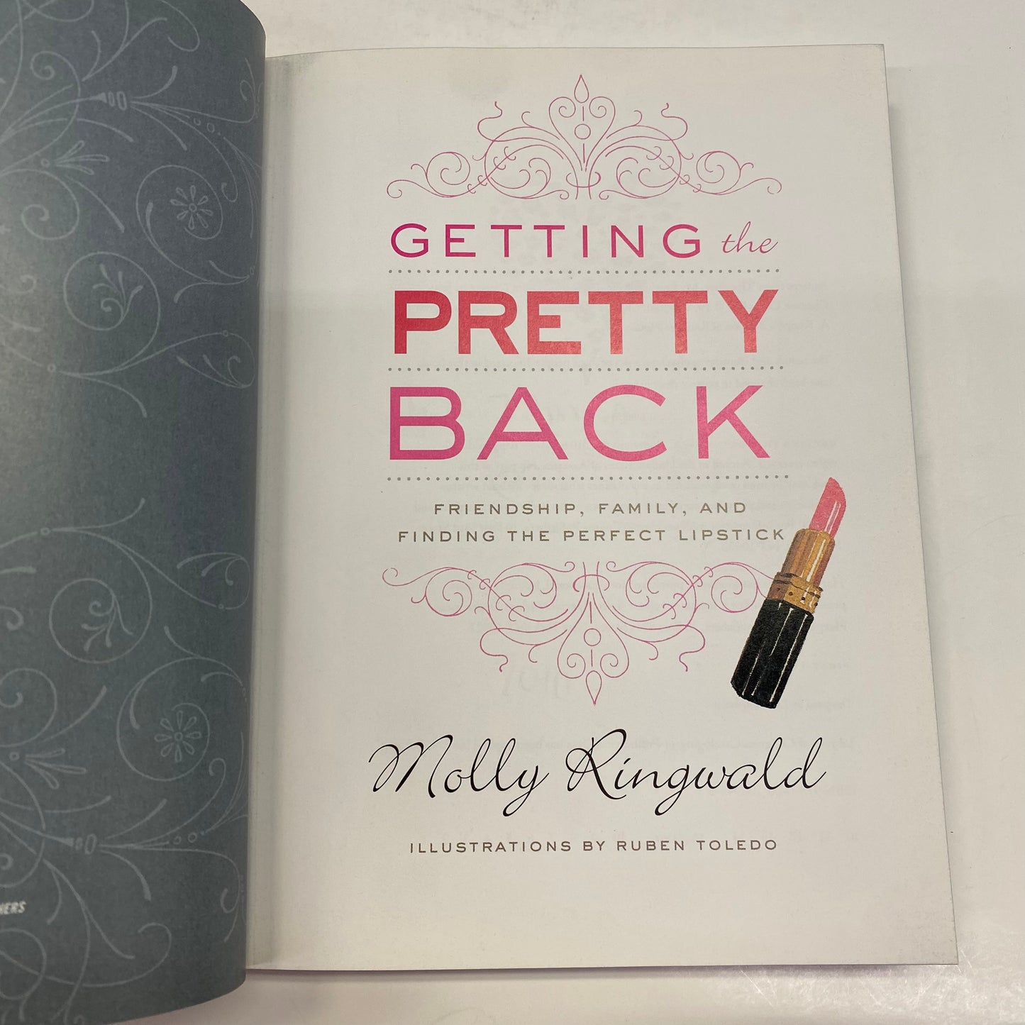 Getting the Pretty Back - Molly Ringwald - Signed - 2010