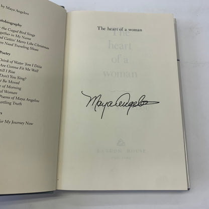 The Heart of a Woman - Maya Angelou - 1st Edition - 1981