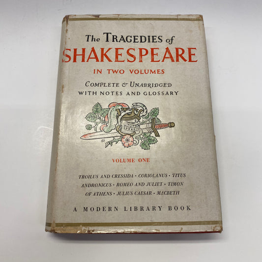 The Tragedies of Shakespeare in Two Volumes - William Shakespeare - Volume 1 - c. 1940