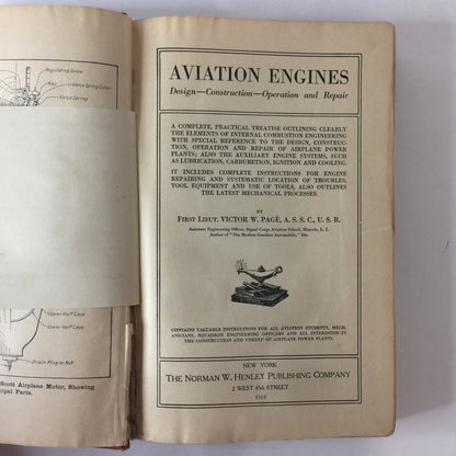 Aviation Engines - Victor W. Pagé - 1918