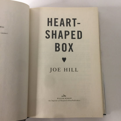 Heart-Shaped Box - Joe Hill - 1st Edition - 2007