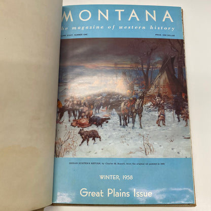 Montana: The Magazine of Western History - Great Plains Issue - 1958