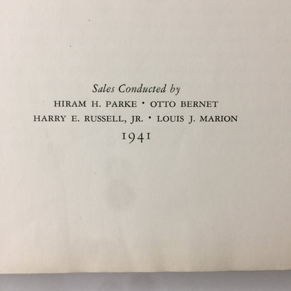 Art Collection of Mrs. Henry Walters - Parke-Bernet Galleries - Vol 1 - 1941