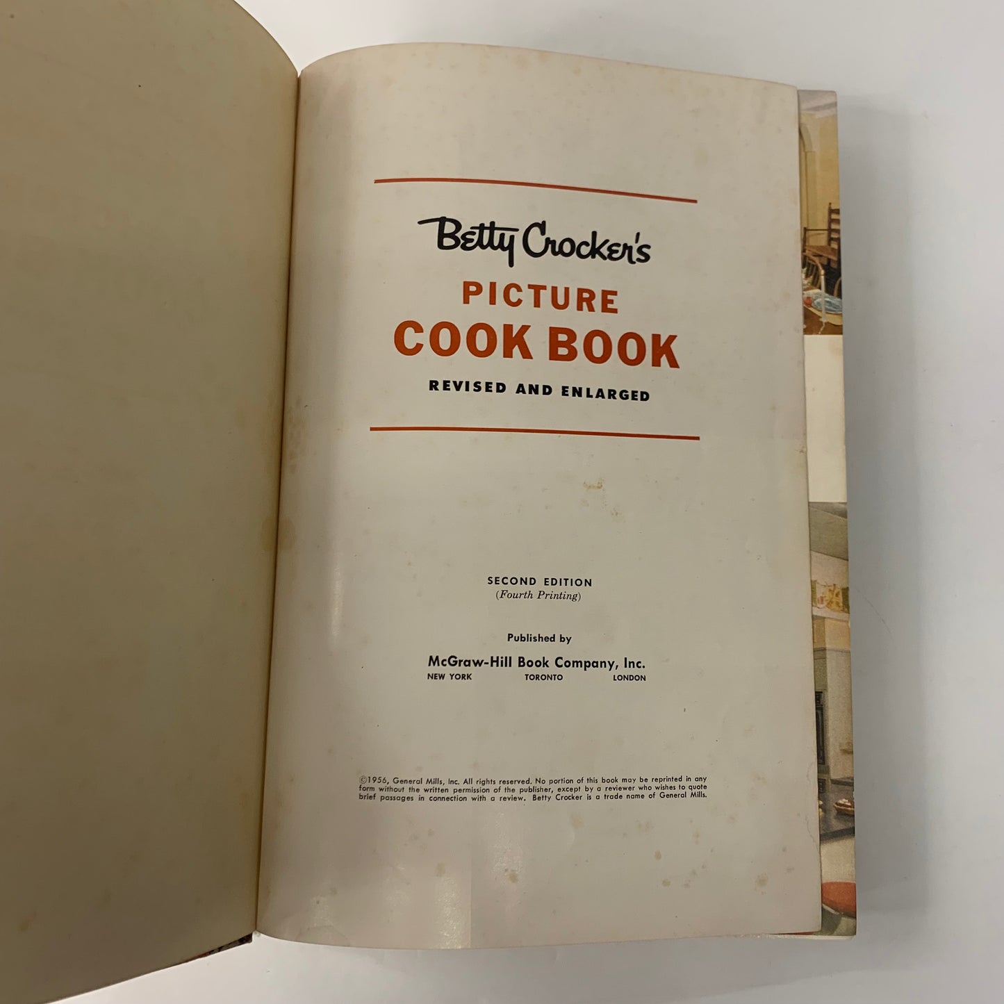 Betty Crocker’s Picture Cook Book - General Mills - 1966