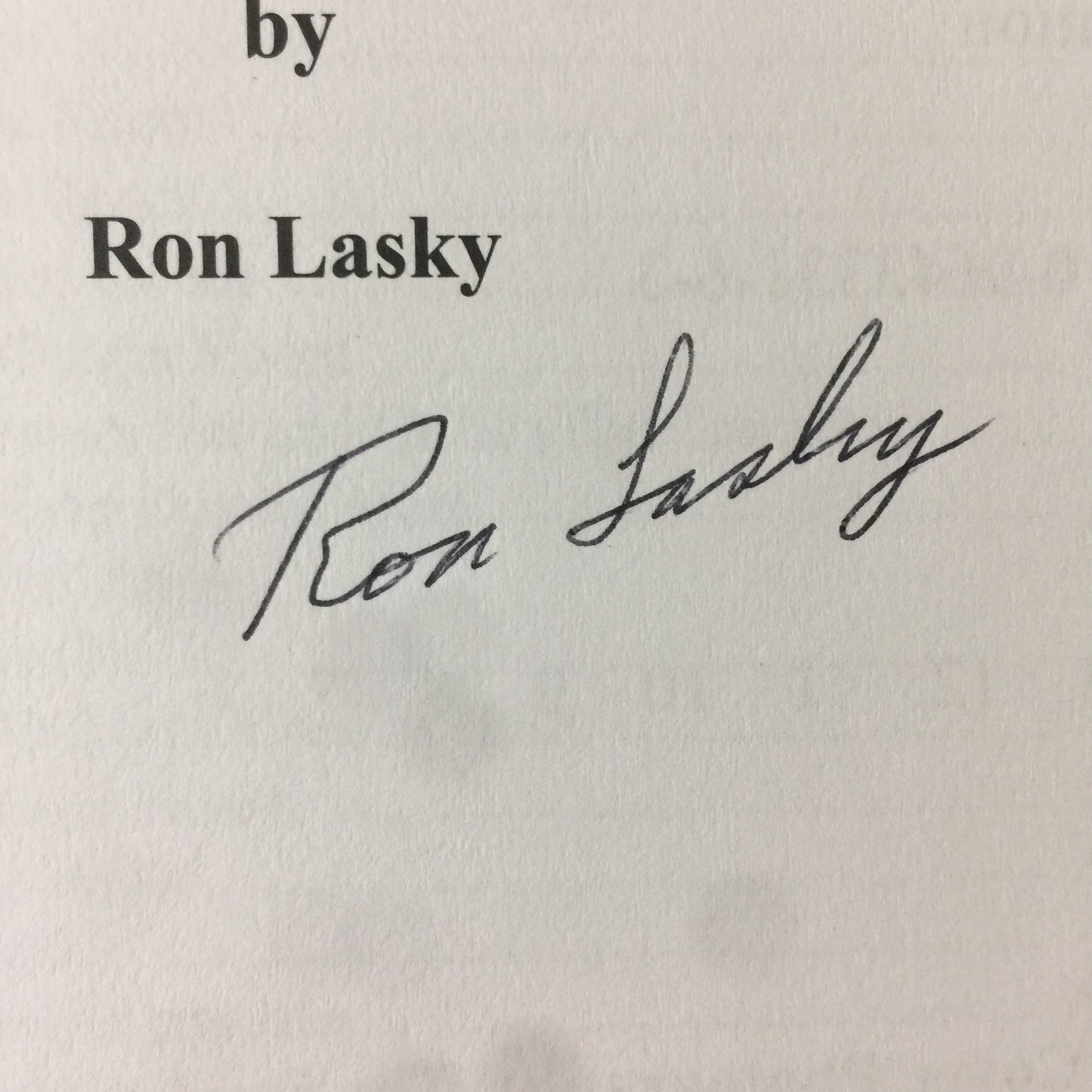 A Concise History of The Stanley Hotel - Ron Lasky - Signed - 2005