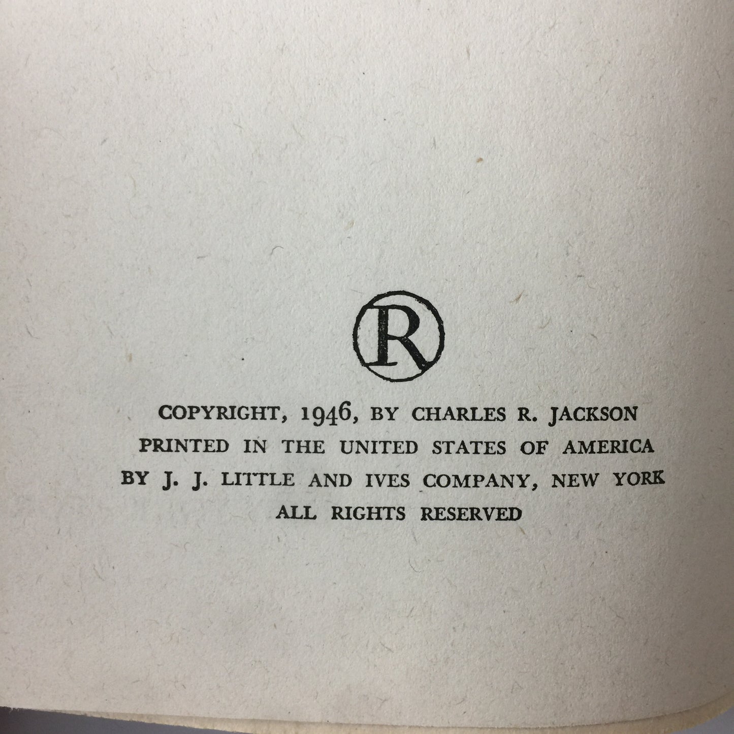 The Fall of Valor - Charles Jackson - 1st Edition - 1946