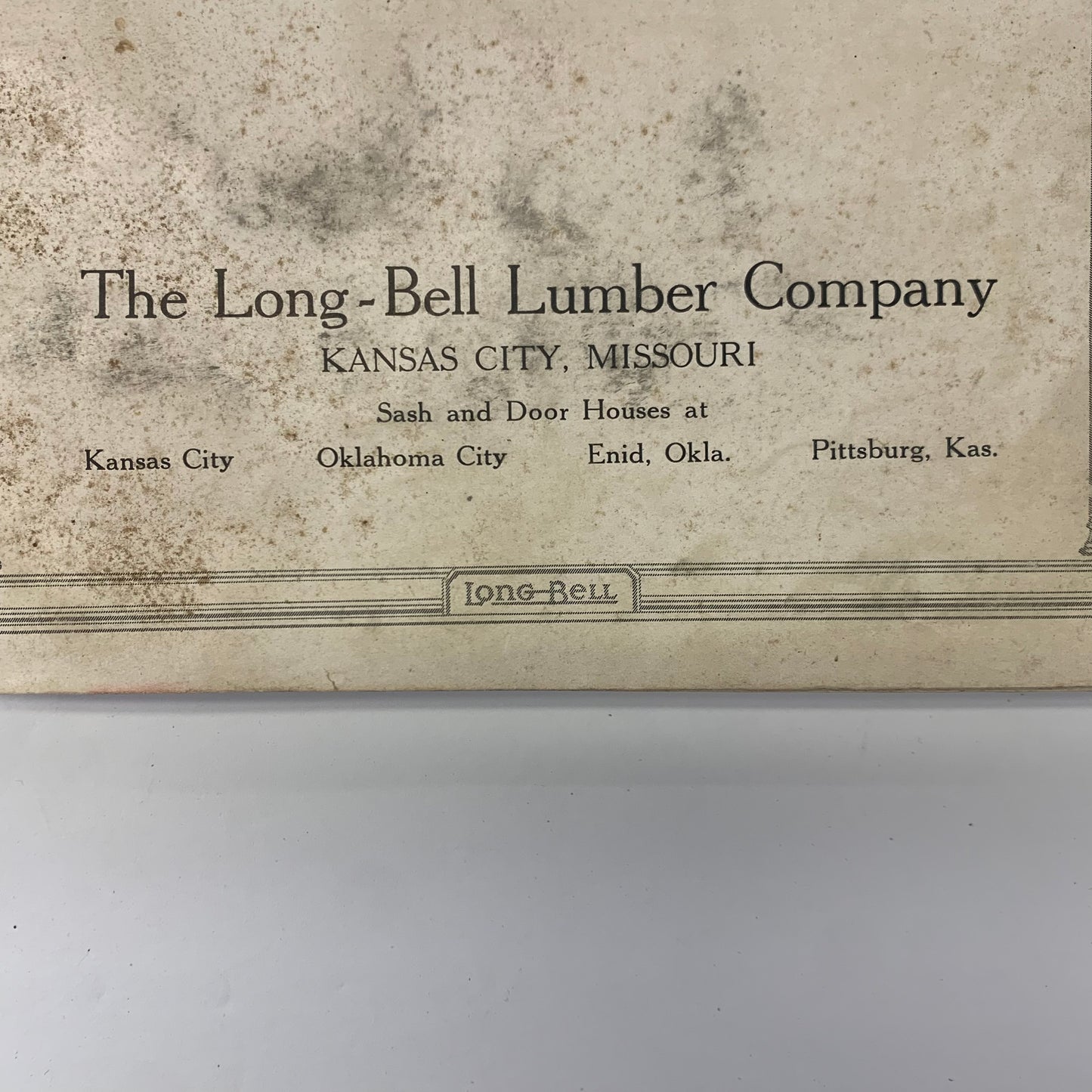 Long-Bell Woodwork - Long-Bell Lumber Company - Kansas City, MO - C. 1925