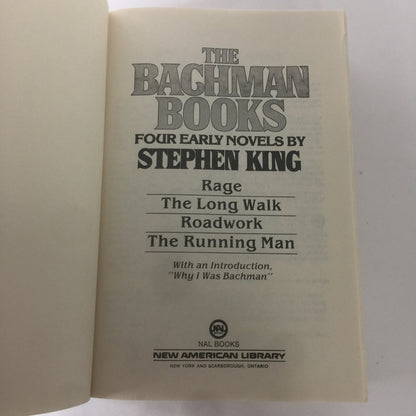 The Bachman Books - Stephen King - Book Club Edition - 1985