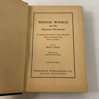 Winnie Winkle and the Diamond Heirloom - Helen Berkeley - 1946