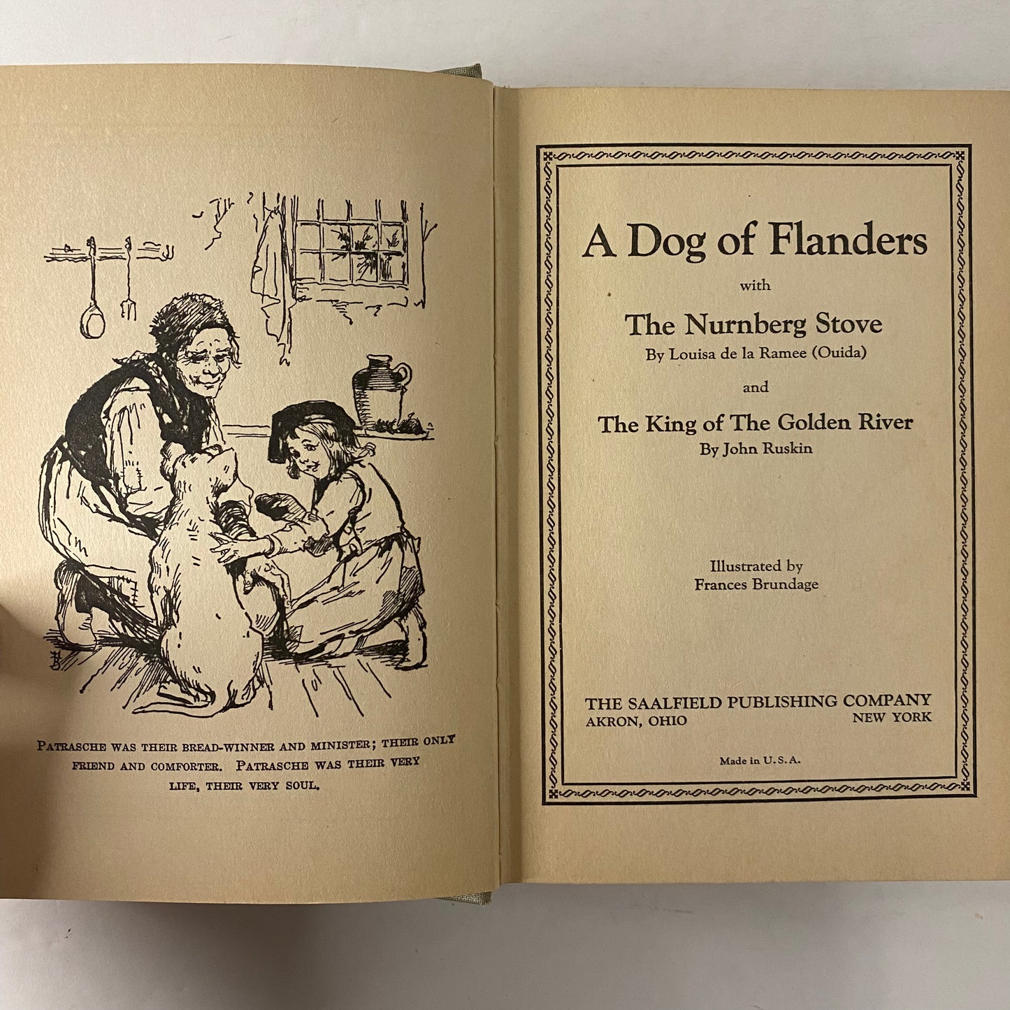 A Dog of Flanders - Louisa de la Ramee (Ouida) - 1927