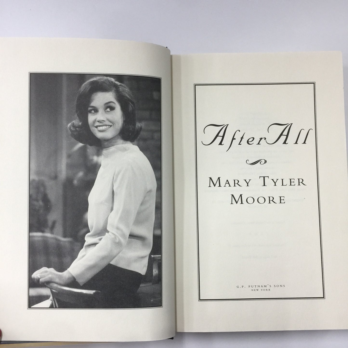 After All - Mary Tyler Moore - Signed