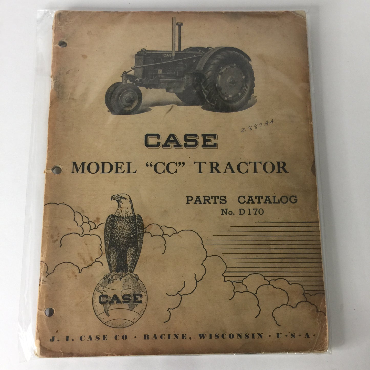 Case Model “CC” Tractor - J. I. Case Co.