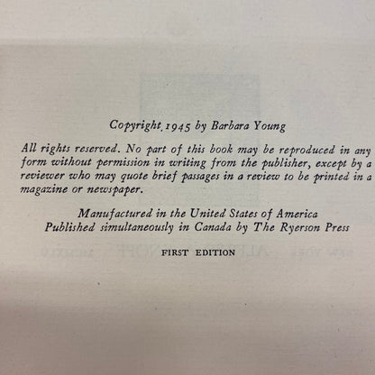 This Man From Lebanon: A Study of Kahlil Gibran - Barbara Young - 1st Edition - 1950